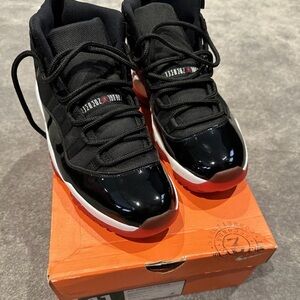 Jordan 11 “bred” 2012 release, size 11 never worn !